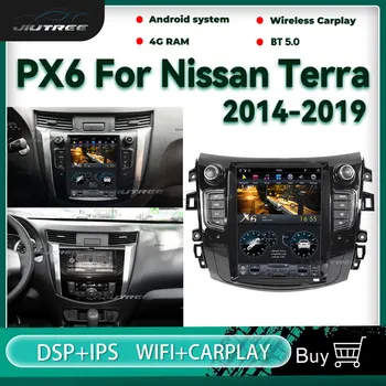 2 Din PX6 Android Automobilio Radijo Nissan Terra 2014-2019 Video DVD Navigacijos, Multimedijos Grotuvas GPS Belaidžio Carplay Galvos Vienetas