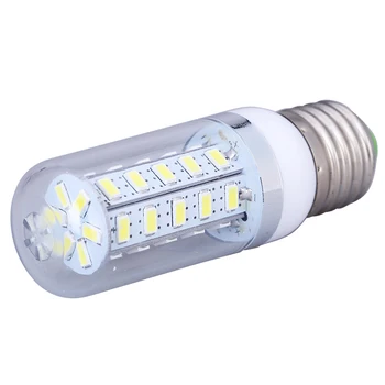 2vnt E27 E14 LED Kukurūzų Lemputė 36 Led SMD 220V LED Lempa Sietynas Žvakė LED Šviesos Liustra Apšvietimo