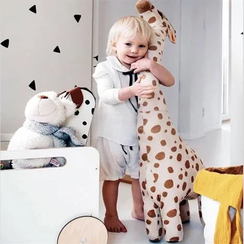 40/67/85cm Modeliavimas Žirafa, Pliušinis Žaislas, Minkšti Kimštiniai Gyvūnų Žirafa Miega Lėlės Žaislas, Skirtas Berniukas, Mergaitė Gimtadienio Dovana Vaikui Žaislas