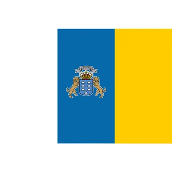 90x150CM Kanarų Salos, Ispanija ispanijos Vėliava 3ft x 5ft Poliesteris Užsakymą vėliavos lauko
