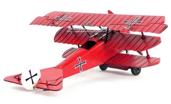 Antikvariniai alavo plokštumos rankų darbo papuošalai lėktuvų modelių orlaivių, aksesuarai, baldai, namų dekoro dovana