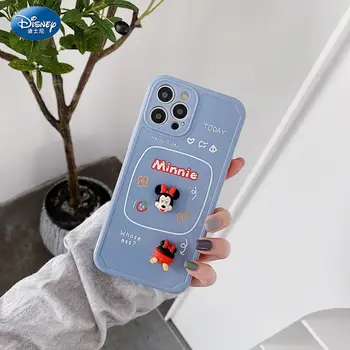 Disney Mickey Minnie animacinių filmų telefoną atveju iphone12promax/x/xs/8plus/xr mielas telefono dangtelis iPhone11 zz0524-15