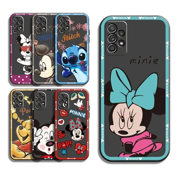 Disney Mickey Minnie Telefono Dėklai Samsung Galaxy A20 A31 A72 A52 A71 A51 5G A42 5G A20 A21 A22 4G A22 5G A20 A32 5G A11