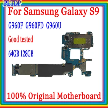 Factory Unlock Plokštė Samsung Galaxy S9 Plus G960F G960FD G960U G965F G965FD G965U Visą žetonų 100% Tyrimo Logika Valdybos 64G
