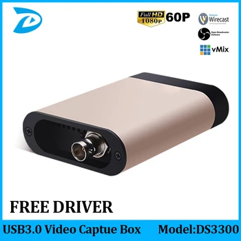 Full HD 1080P HD 3G SDI Užfiksuoti Dongle USB3.0 Live Transliacijos įrašymo Plokštę SDI Su USB3.0, HD-SDI 3G-SDI Video Grabber WIN7 WIN10