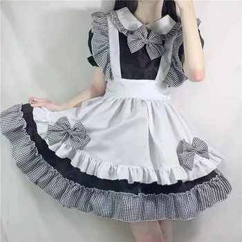 Gothic Lolita Dress Harajuku Mados Tarnaitė Cosplay Moteriška Suknelė Japonijos Minkštas Sesuo Stiliaus Žvaigždė Tiulio Suknelė Cute Girl Streetwear