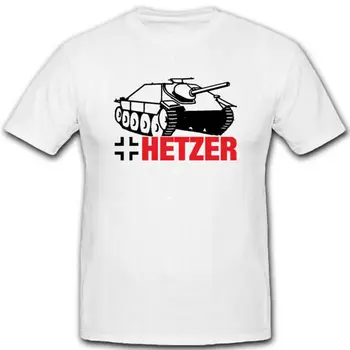 Hetzer Jagdpanzer 38t Wh Sav Schweiz Panzer Geschütz Heer - Marškinėliai vyriški 100% Medvilnės Atsitiktinis marškinėliai Prarasti Viršuje, Dydis S-3XL