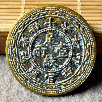 Išskirtinį antikvariniai bronzos monetos, papuošalai