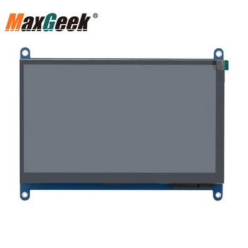 Maxgeek 7 Colių HDMI monitoriaus USB Capacitive Touch Ekranas IPS Visą Matymo Kampas 1024x600 PC Aviečių Pi