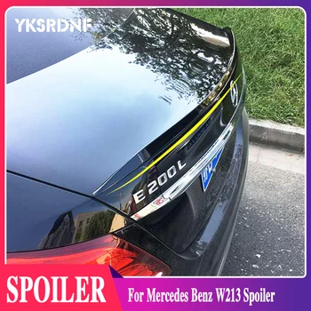 Mercedes Benz W213 Aptakas. 2016 M. 2017 m. 2018 m. 2019 M. E klasės E200 E300 E320 E63 Spoileris Aukštos Kokybės ABS Automobilio Galinio Sparno Spoileris