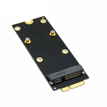 mSATA SSD 17+7pin SSD Konverteris jungties Adapteris Kortelės 2012 