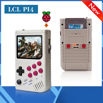 Naujas Delninis Žaidimų Konsolės LCL Pi Berniukas 4 PSP/N64/MD Aviečių Pi CM4 Klasikinis Vaizdo Grotuvai Suppot HD Išėjimas Su TF Kasetė