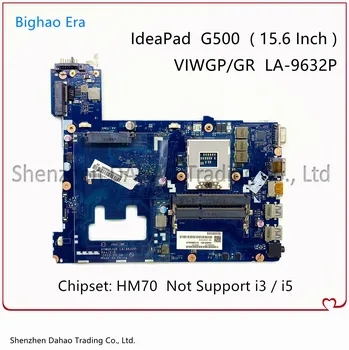 NAUJOJI Valdyba Lenovo Ideapad G500 Nešiojamas Plokštė 90002838 LA-9632P Mainboard HM70 Chip DDR3 (Ne Remti i3/i5/i7)
