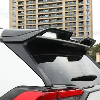 Naujų Toyota RAV4 Stogo Aptakas Aksesuaras Automobilio Langą Blizgus Juodas Galinis Lip Sparno Uodega ABS Medžiagos Padalijimo, Pertvarkymo 2020 2021