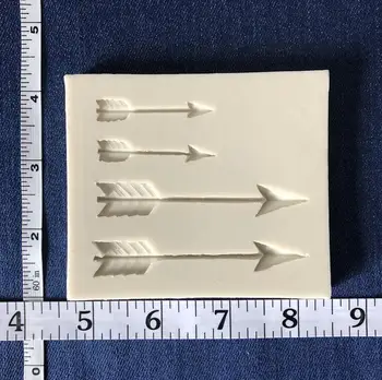 Silikono Formos 1 vnt rodyklių silikono formos pelėsių cukraus amatų minkštas tortas dekoravimo gyvūnų pelėsių kepimo įrankis