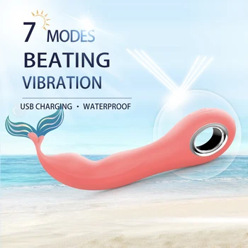 USB Įkrovimo Moterų Mušti Vibratoriai G-Spot Makšties Massager Klitorio Stimuliatorius Suaugusiųjų Erotinis Sekso Žaislai Moters, 18 Produkto Parduotuvė