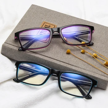 WENLCCK Naujas mados anti mėlyna šviesa butas akiniai, akiniai mažas kvadratas akinius madingas vintage akiniai rėmeliai