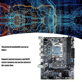X79 motininė Plokštė+E5 2420 CPU+SATA Kabelis+Switch Kabelis LGA1356 2XDDR3 ECC REG Atminties Lizdas M. 2 NVME SATA3.0 Žaidimą Plokštė