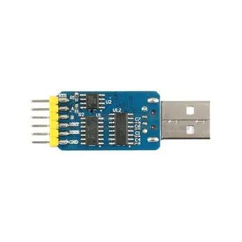Šešių viena daugiafunkcinis nuoseklųjį prievadą modulis USB UART CP2102 TTL 485 232