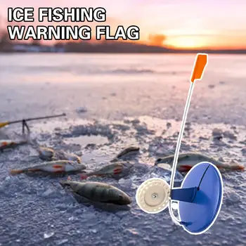 Žiemą Ledo Žvejybos Pagalbos Priemonė, Lauko Vėliavos Žymeklis Polių Priedai Indikatorius Žvejybos Žiemą R4V7