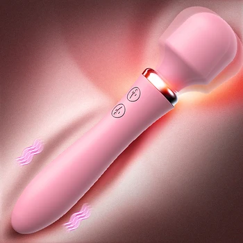10 Dažnio AV Vibratorius, Sekso Žaislai, skirtas Moters Klitorio Stimuliatorius Sekso Parduotuvė, žaislai suaugusiems G Spot vibruojantis Dildo moteris